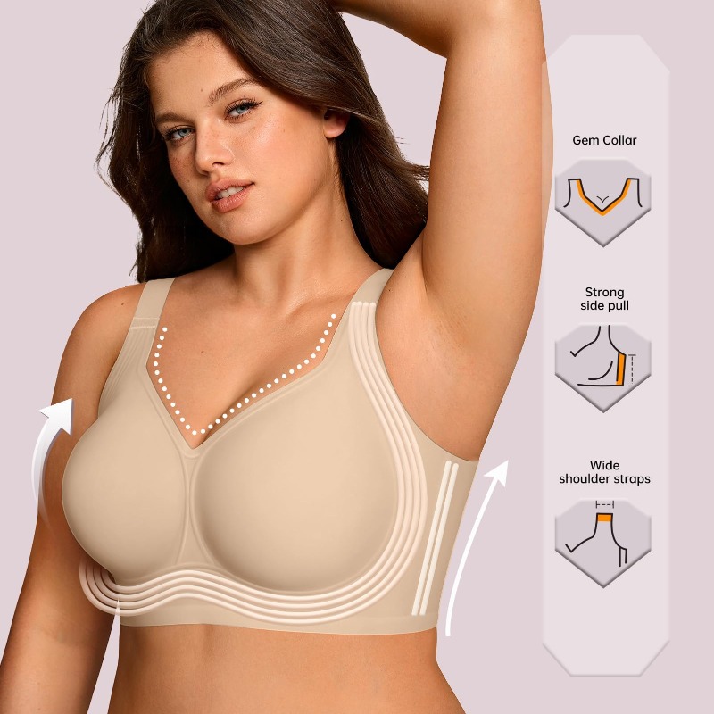 Reggiseno senza ferretto Plus  - Push Up Bra Padded recensione e prezzo