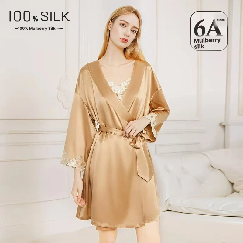 Elegante Set Camicia da Notte  - Robe Silk Women recensione e prezzo