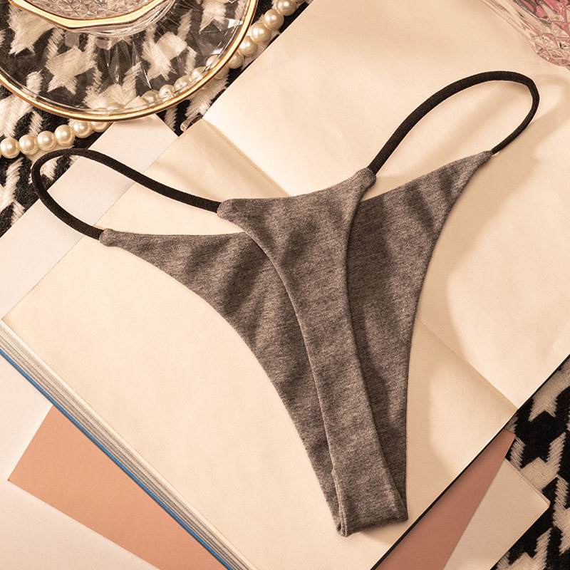 Slip Donna a Vita Bassa in Cot - Thong Bikini Women recensione e prezzo
